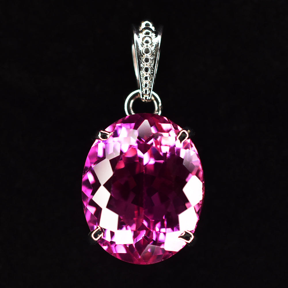 handmade sapphire pendant