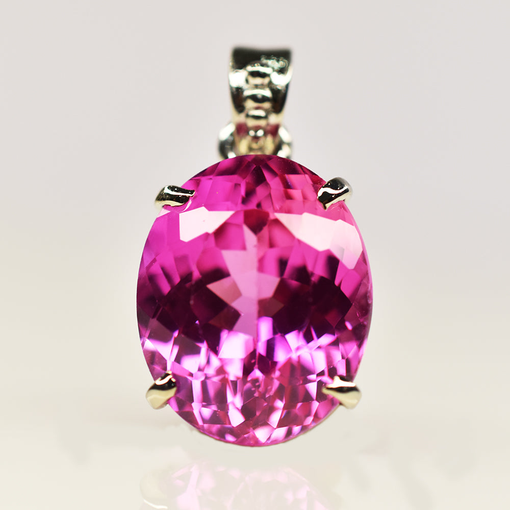 sapphire pendant for women