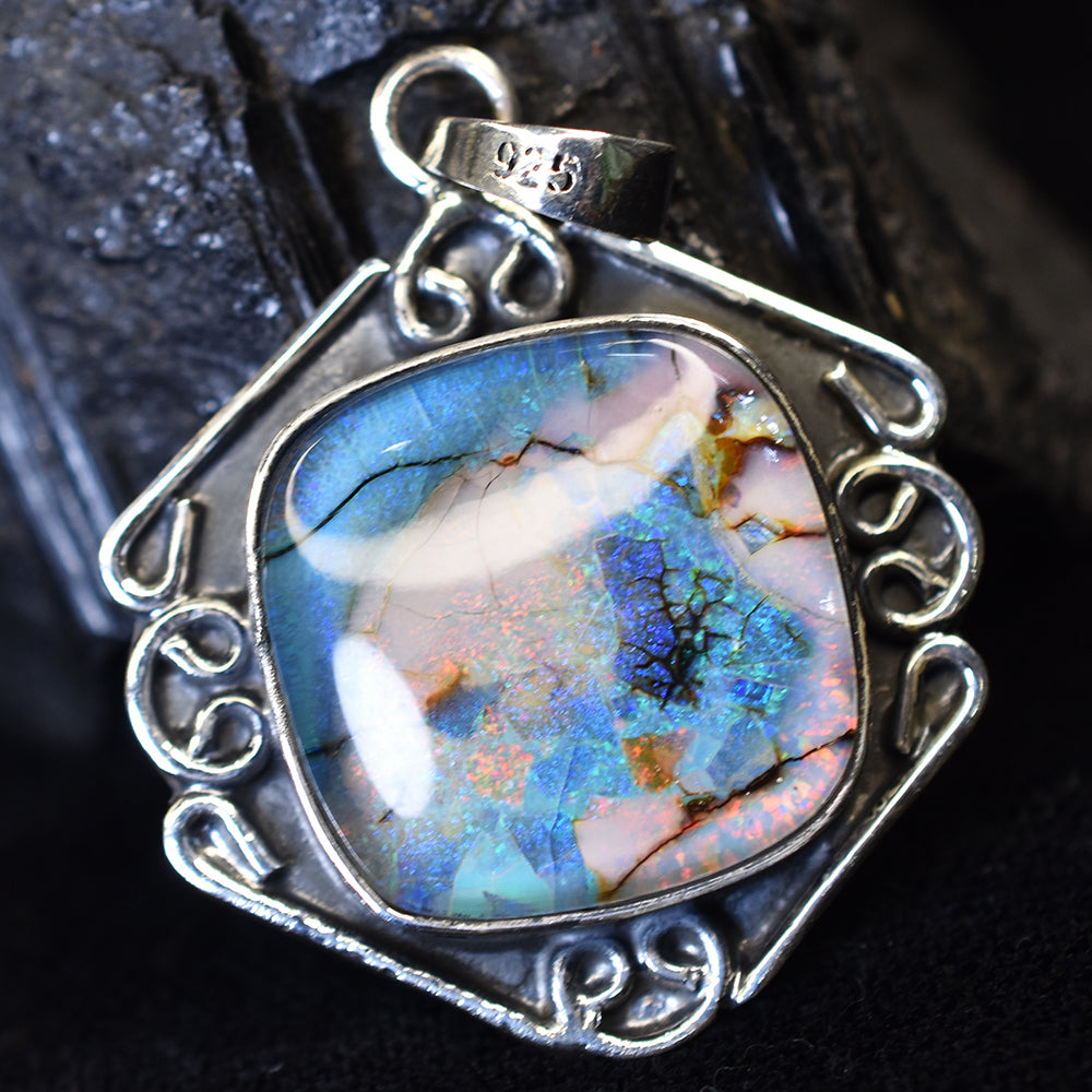 opal pendant for women