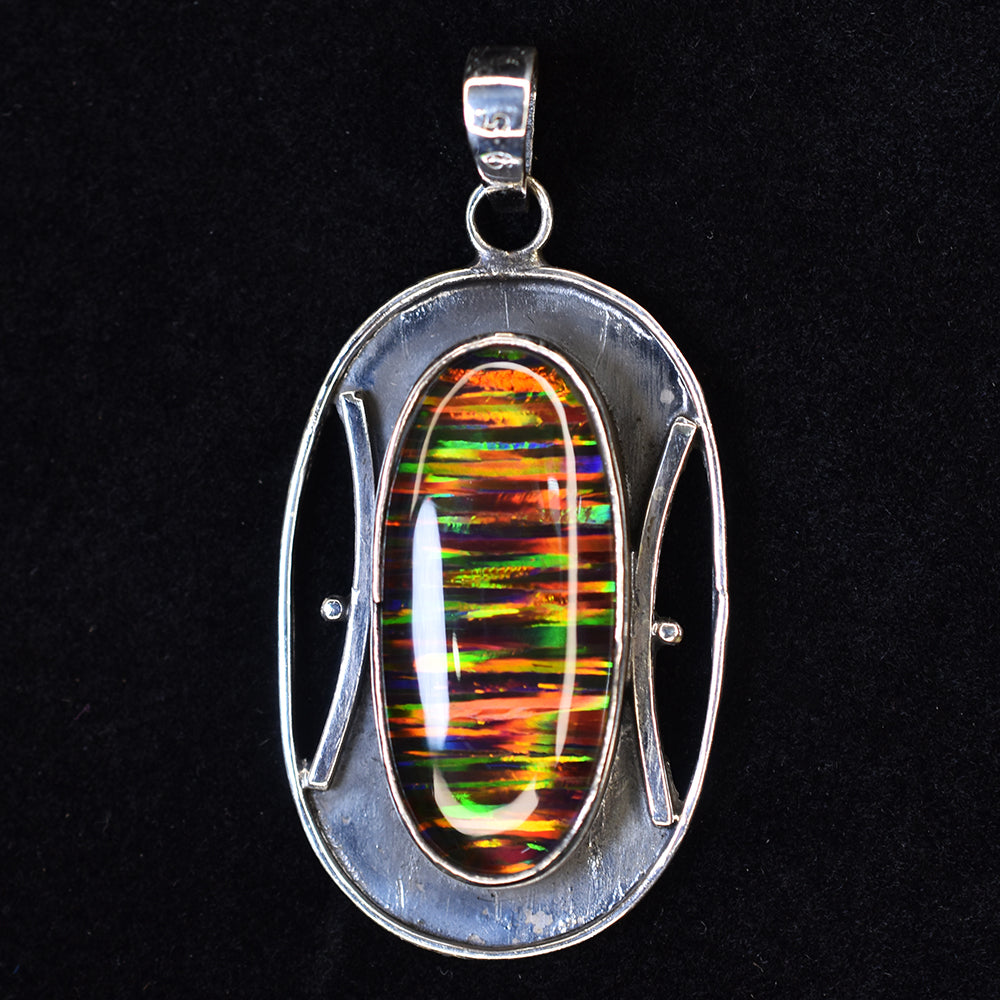 natural opal pendant