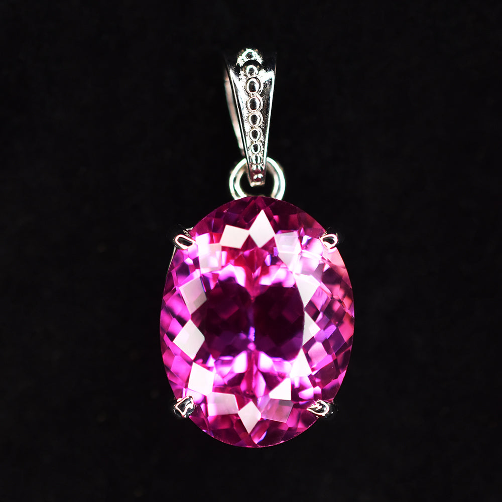 ruby necklace pendant