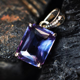 natural alexandrite pendant