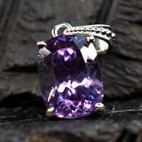 sterling silver alexandrite pendant