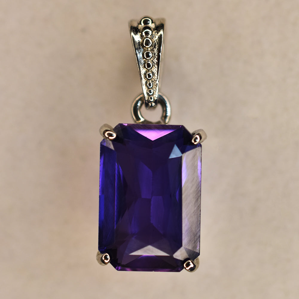 handmade tanzanite pendant