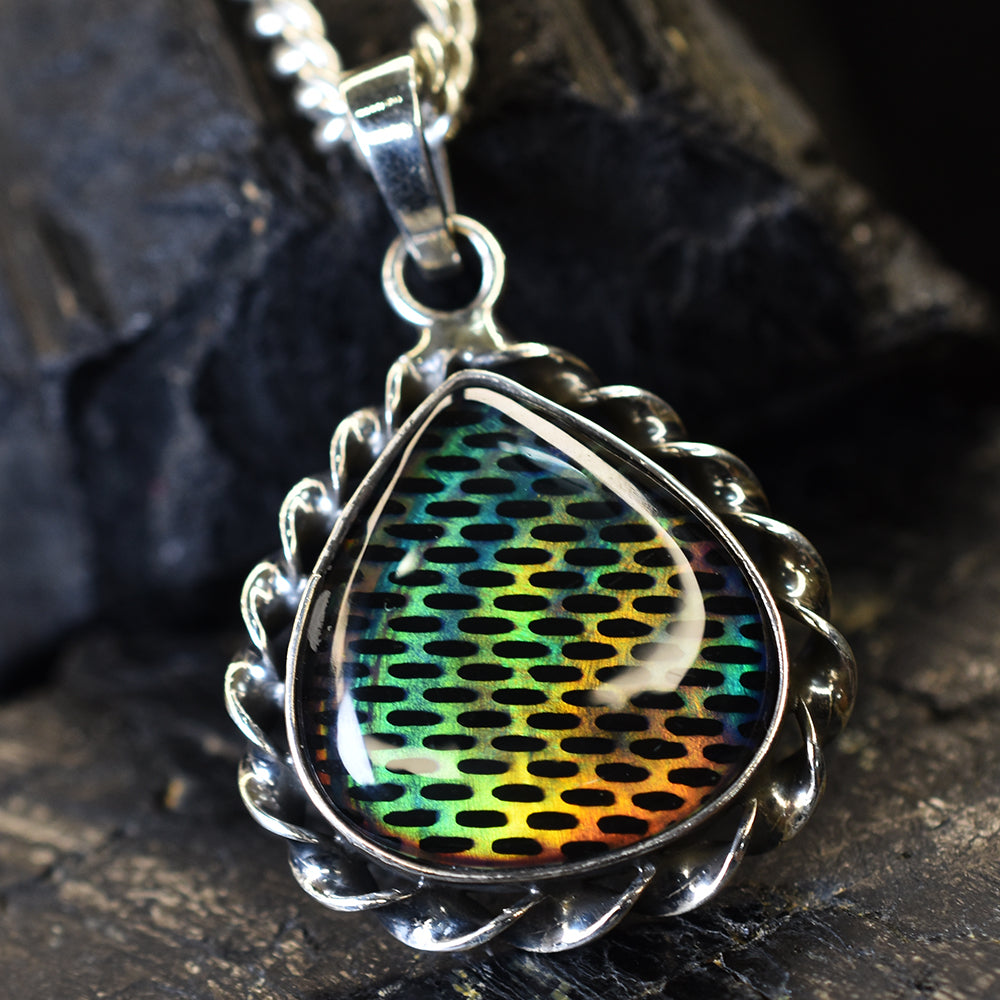 opal necklace pendant