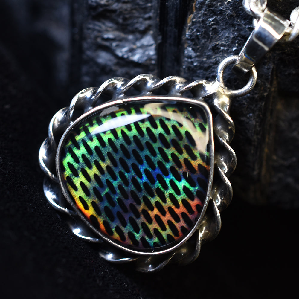 handmade opal pendant
