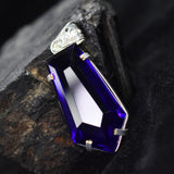 CERTIFIED Blue Topaz 66.9 Ct Pendant 925 Sterling Silver Fancy Gemstone Jewelry