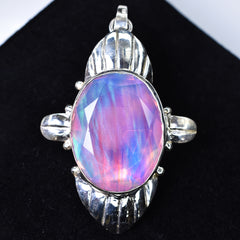 Top Quality CERTIFIED 57 Ct Oval Opal 925 Starling Silver Natural Gems Pendant