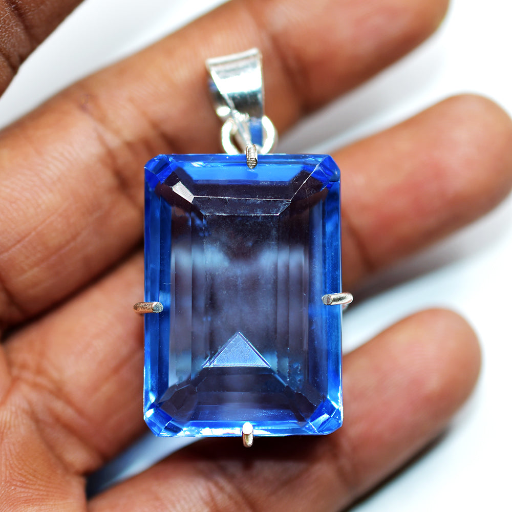 topaz pendant for women