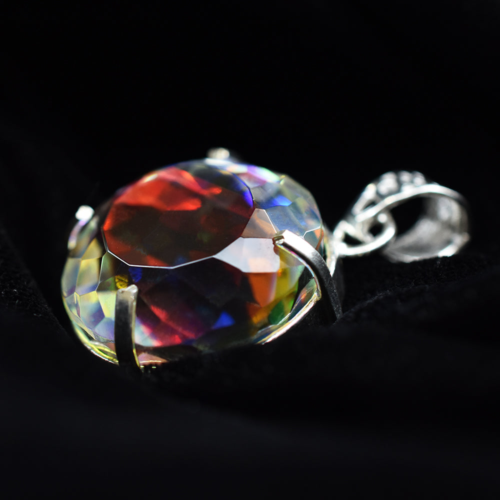 topaz necklace pendant