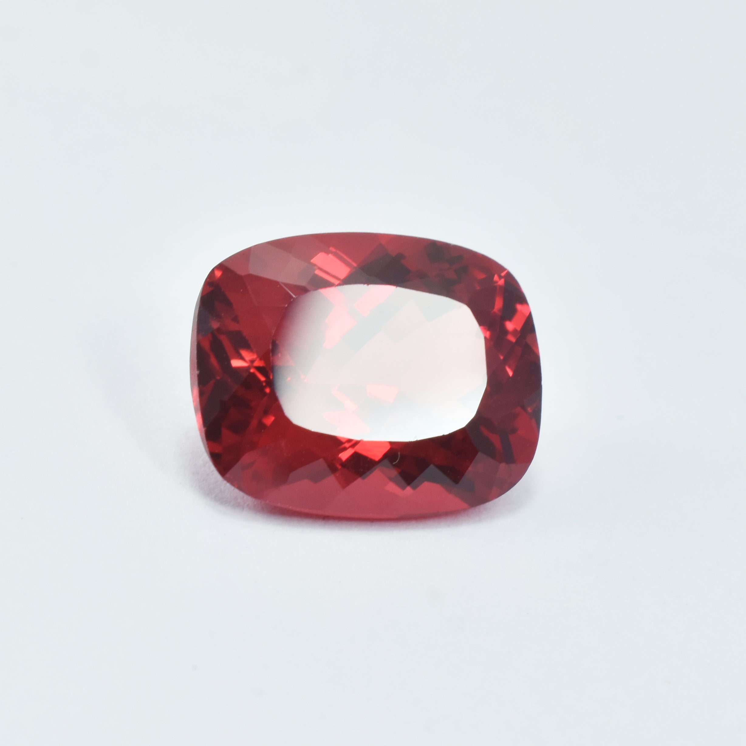 11.00 Ct Natural  Padparadscha Sapphire Cushion Cut CERTIFIED Loose Gemstone