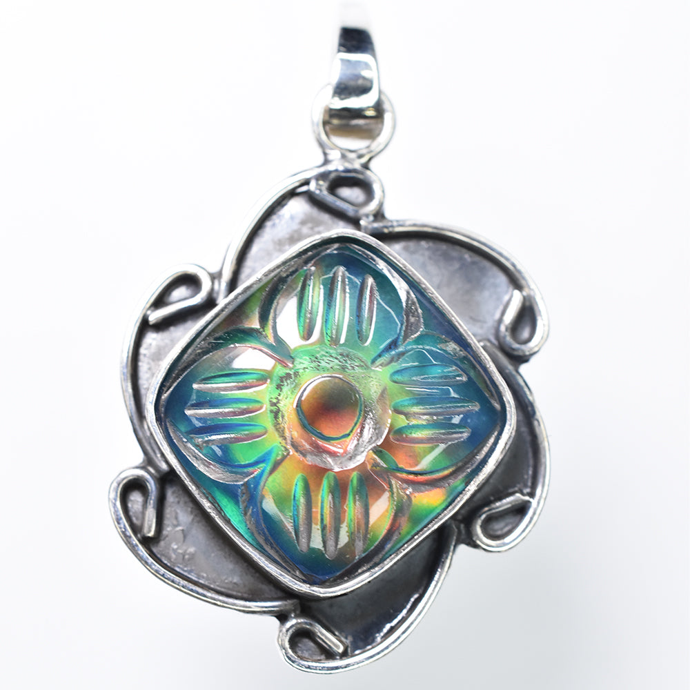 A+ Quality 38.50 Ct Natural CERTIFIED Opal Square Cushion Gems Pendant Gift