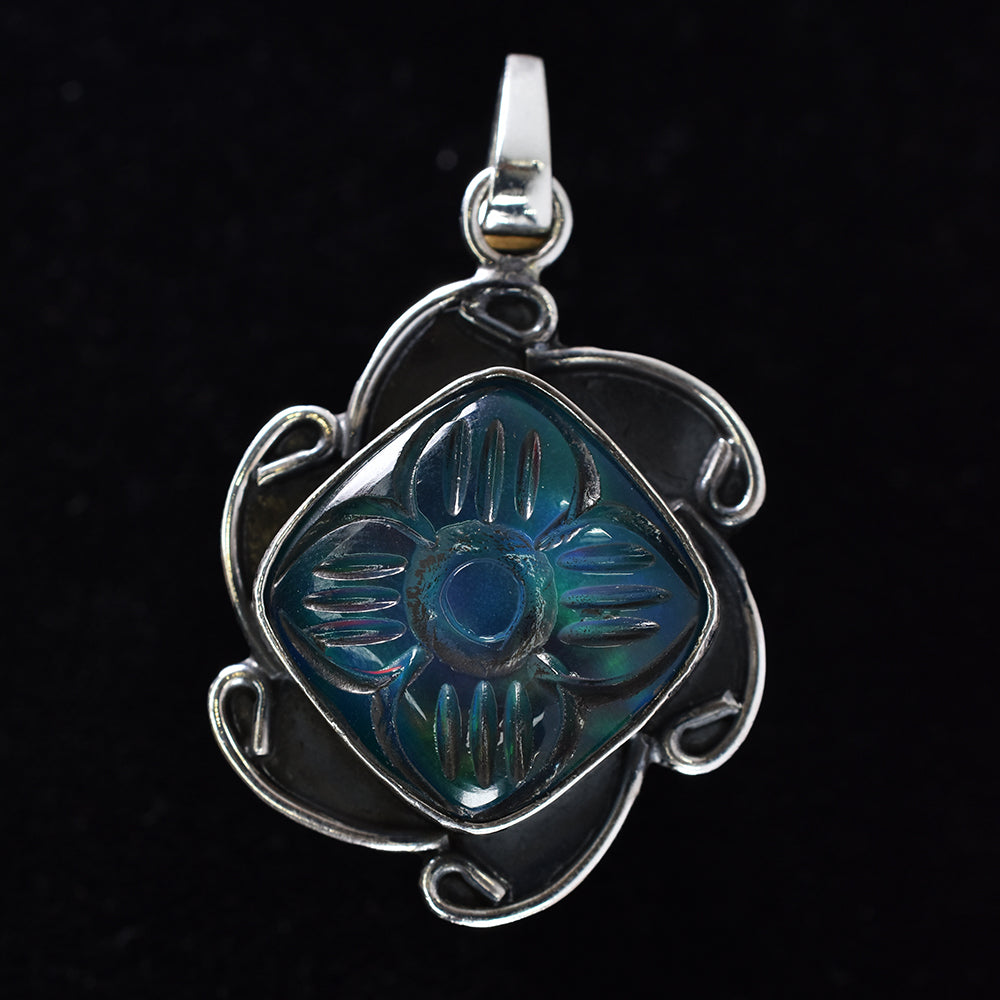 A+ Quality 38.50 Ct Natural CERTIFIED Opal Square Cushion Gems Pendant Gift