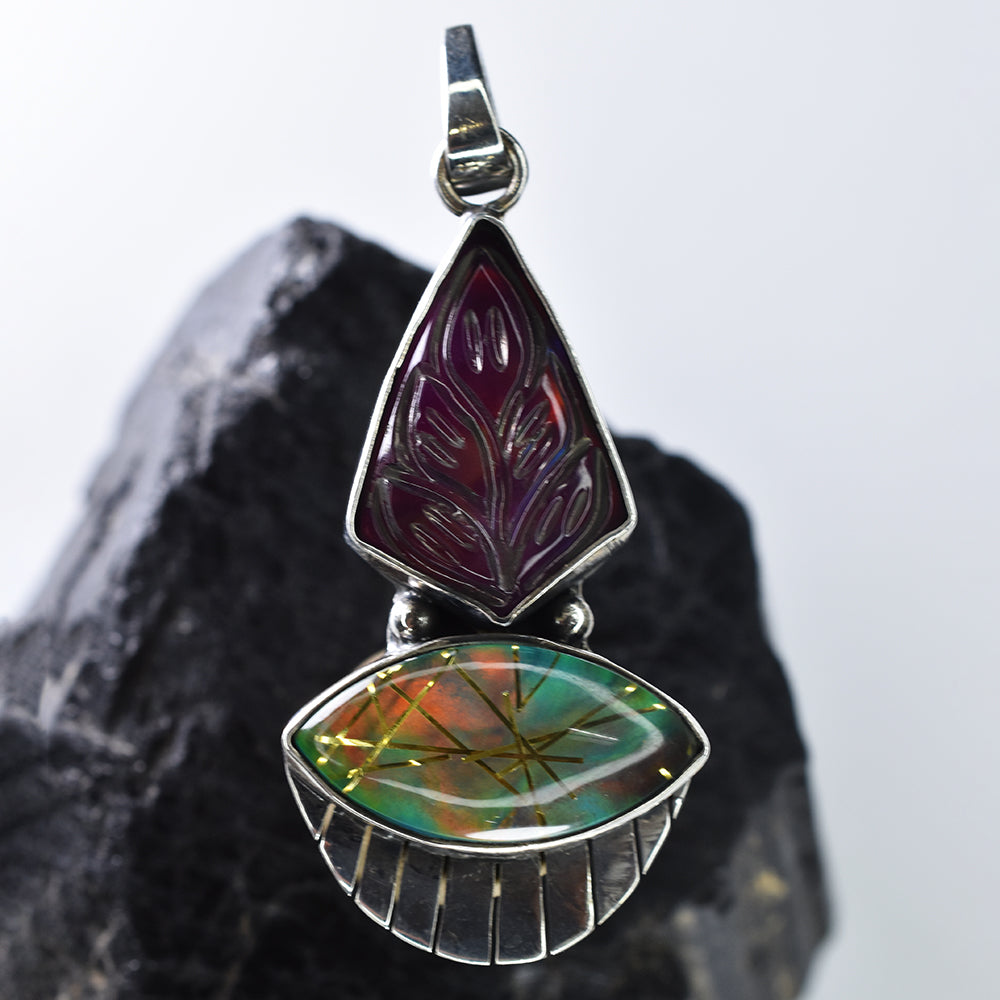 A+ CERTIFIED 45.30 Ct Natural Opal Fancy Cut Gemstone Pendant Jewelry Gift