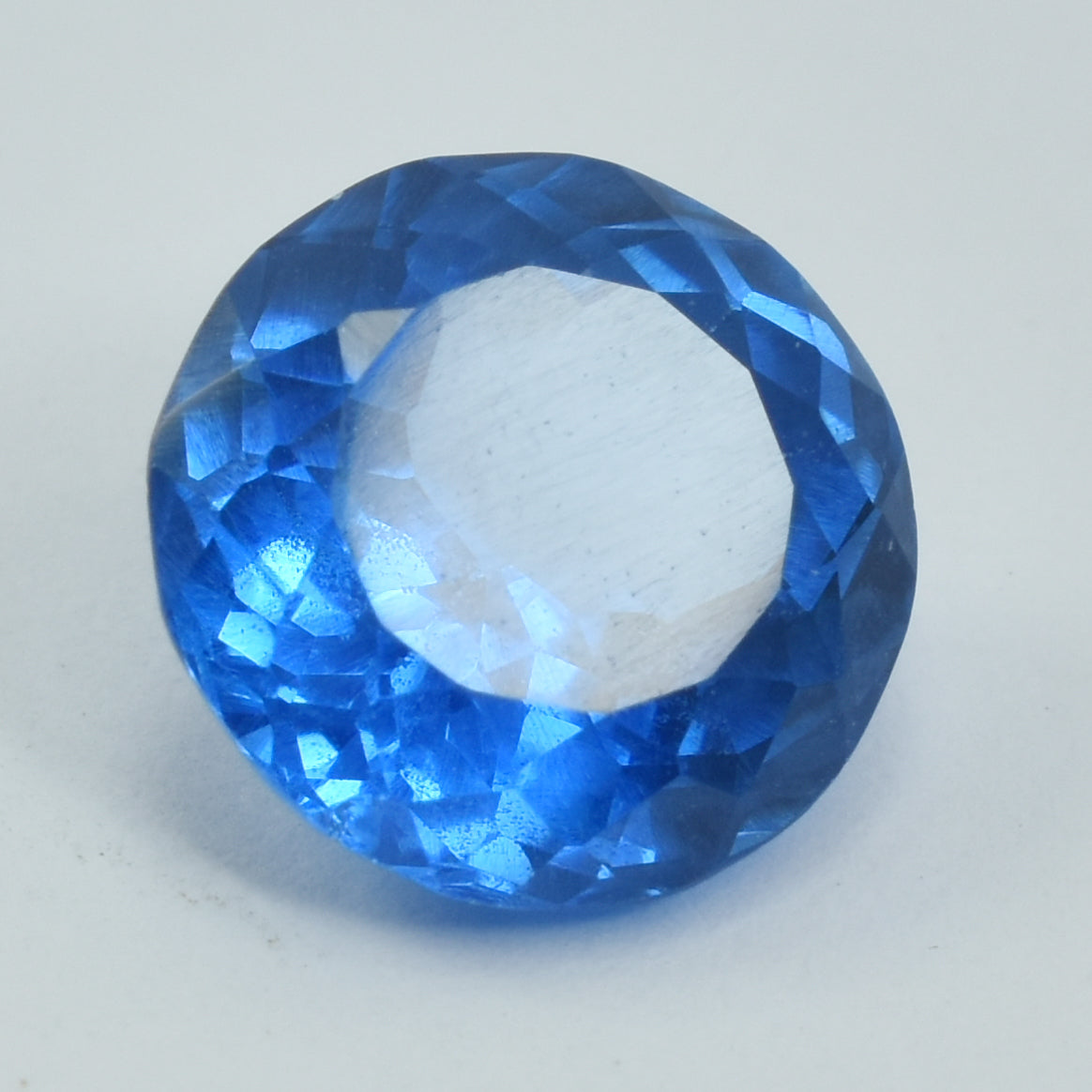 Natural Round Ring Size Sapphire 5.15 Ct Blue Sapphire CERTIFIED Loose Gemstone