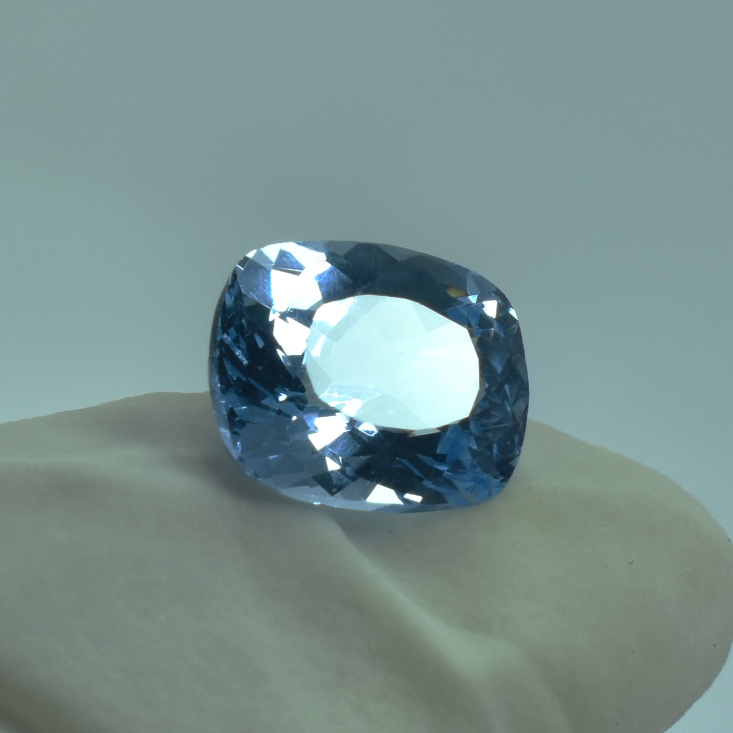 Best For Ring Amazing Blue Sapphire Cushion Cut 3.50 Ct CERTIFIED Loose Gemstone