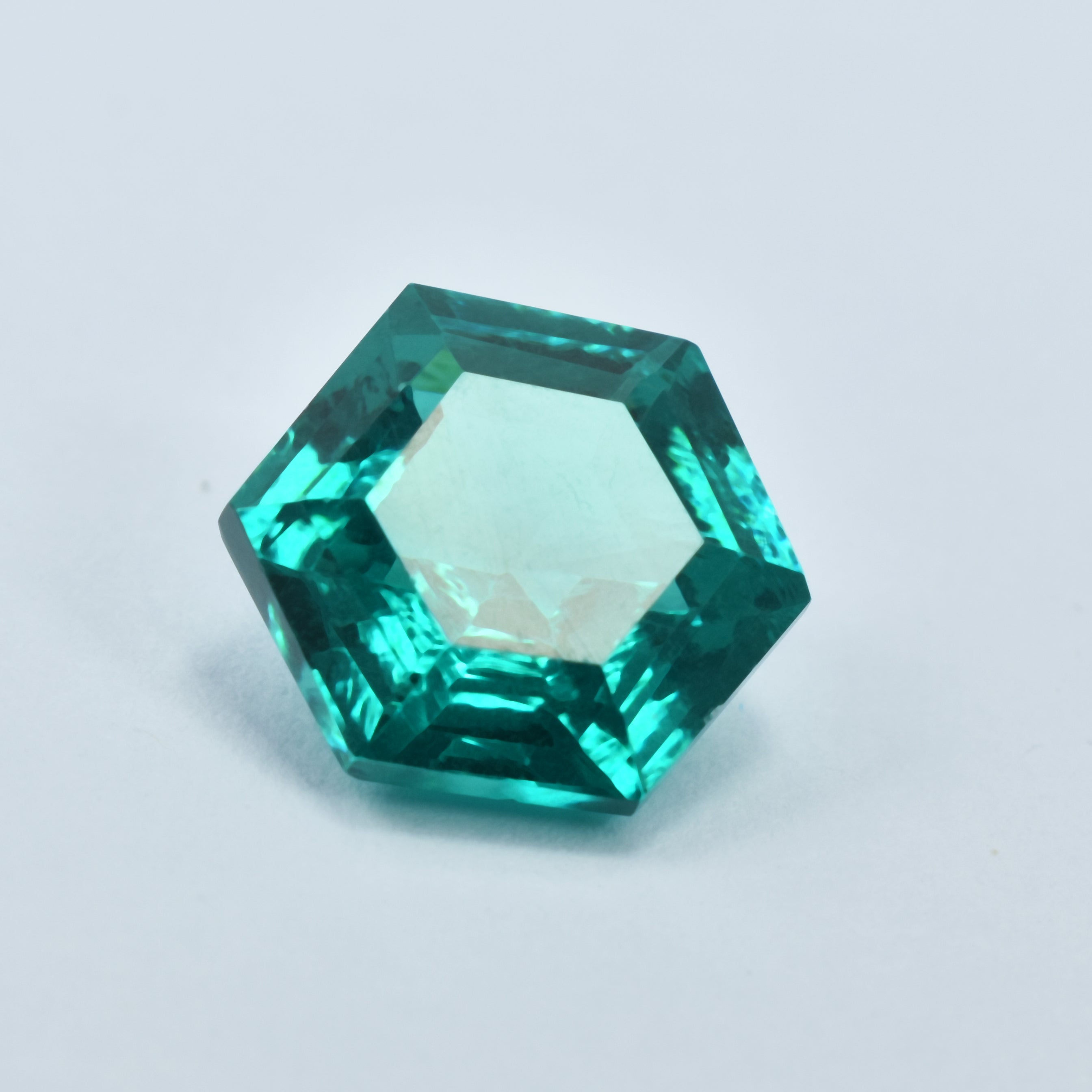 Natural Green Precious Tourmaline Fancy Cut 10.95 Ct CERTIFIED Loose Gemstone.