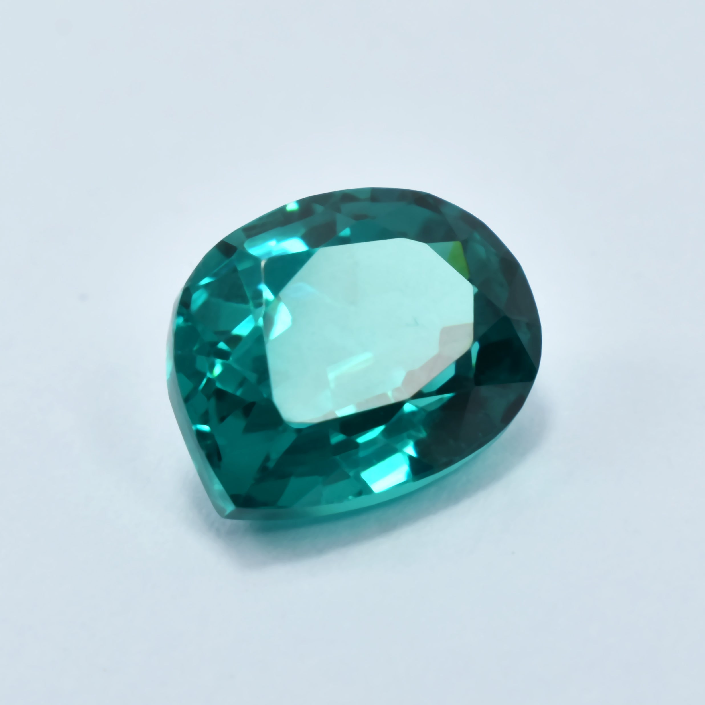 Fancy Cut 10.30 Ct NATURAL Green Tourmaline CERTIFIED Stunning Loose Gemstone.