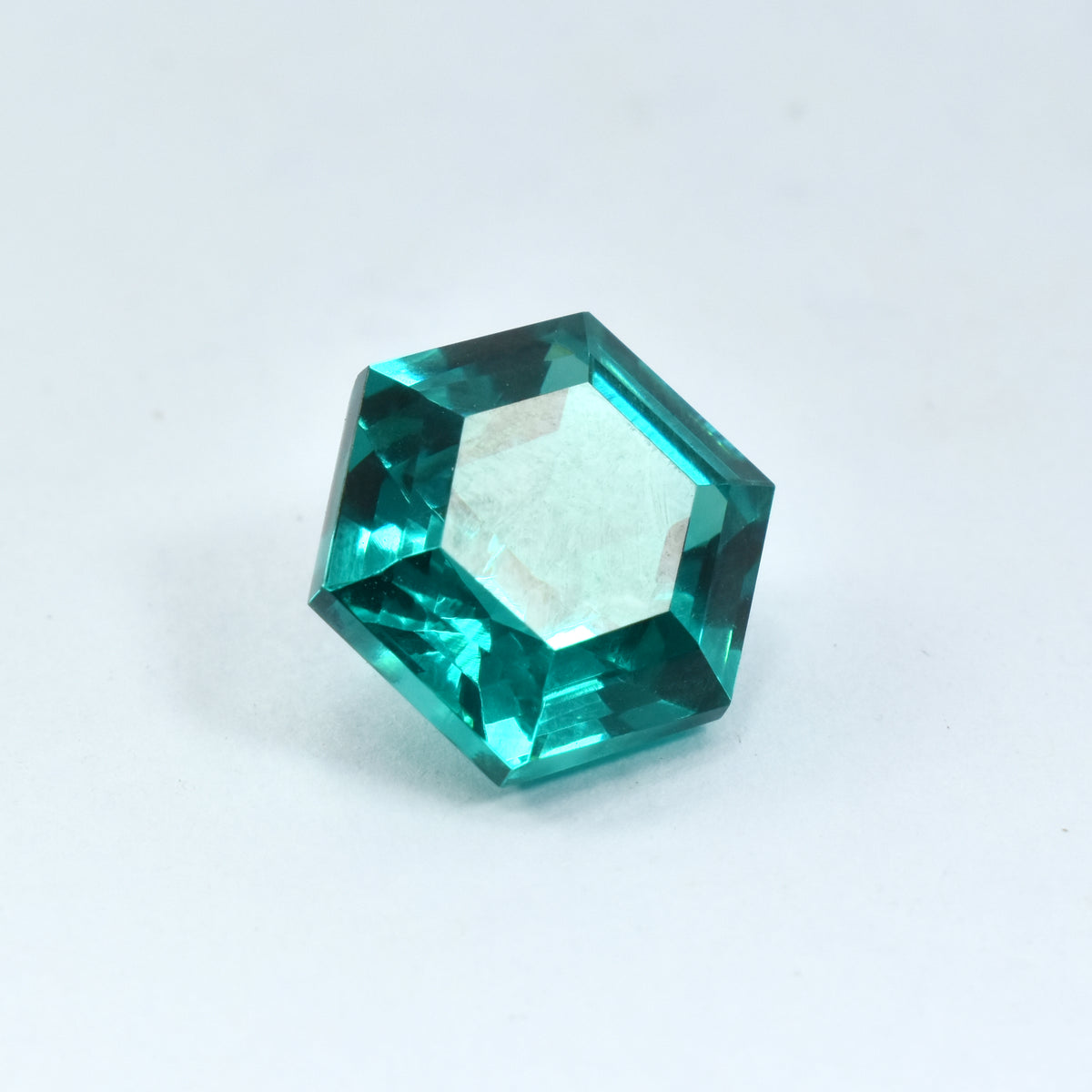 Green Tourmaline NATURAL 10.30 Ct Fancy Cut For Ring CERTIFIED  Loose Gemstone