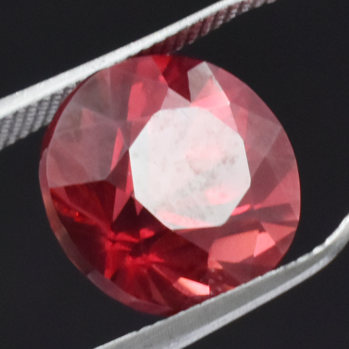 CERTIFIED Padparadscha Sapphire 9.15 Carat Natural Round Cut Loose Gemstone