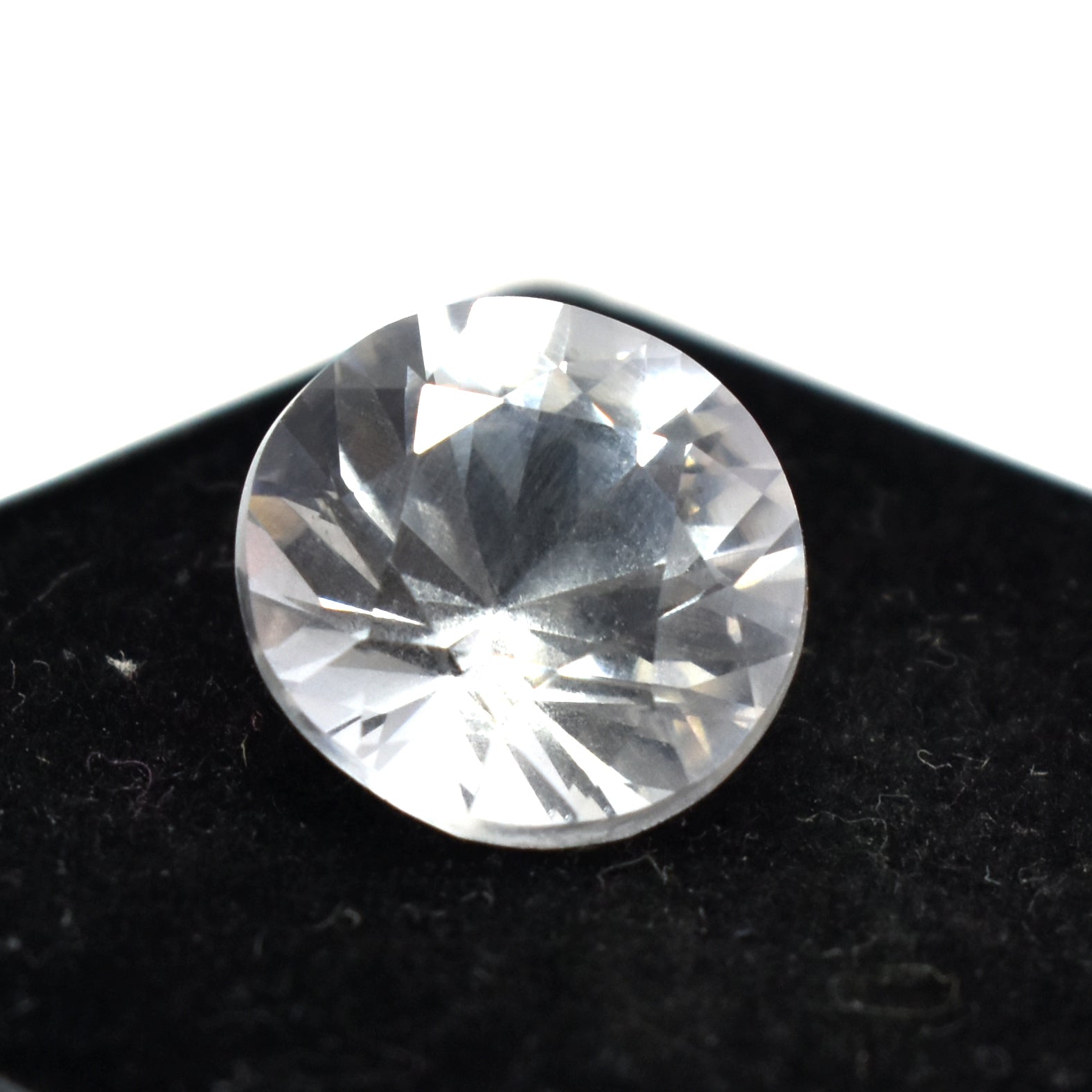 9.50 Ct Natural Authentic White Sapphire Round Cut CERTIFIED Loose Gemstone