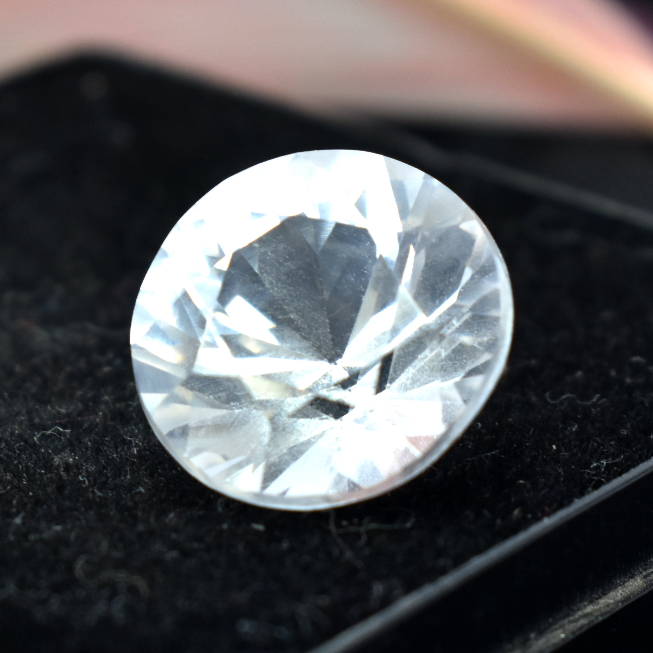 9.50 Ct Natural Authentic White Sapphire Round Cut CERTIFIED Loose Gemstone