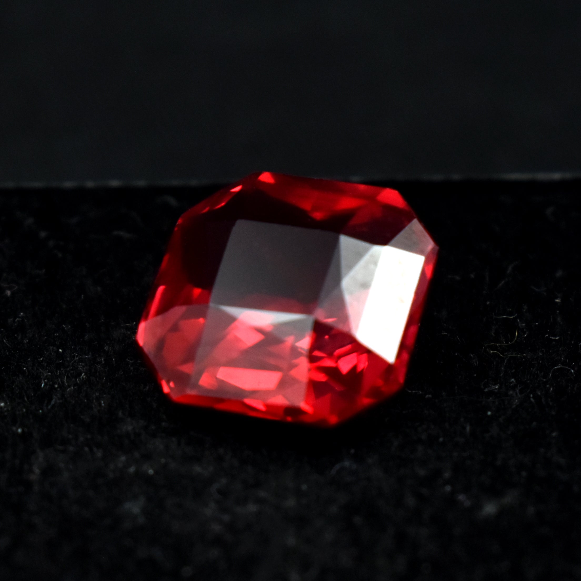 Padparadscha Sapphire 9.25 Ct Loose Gemstone CERTIFIED Natural Square Cut