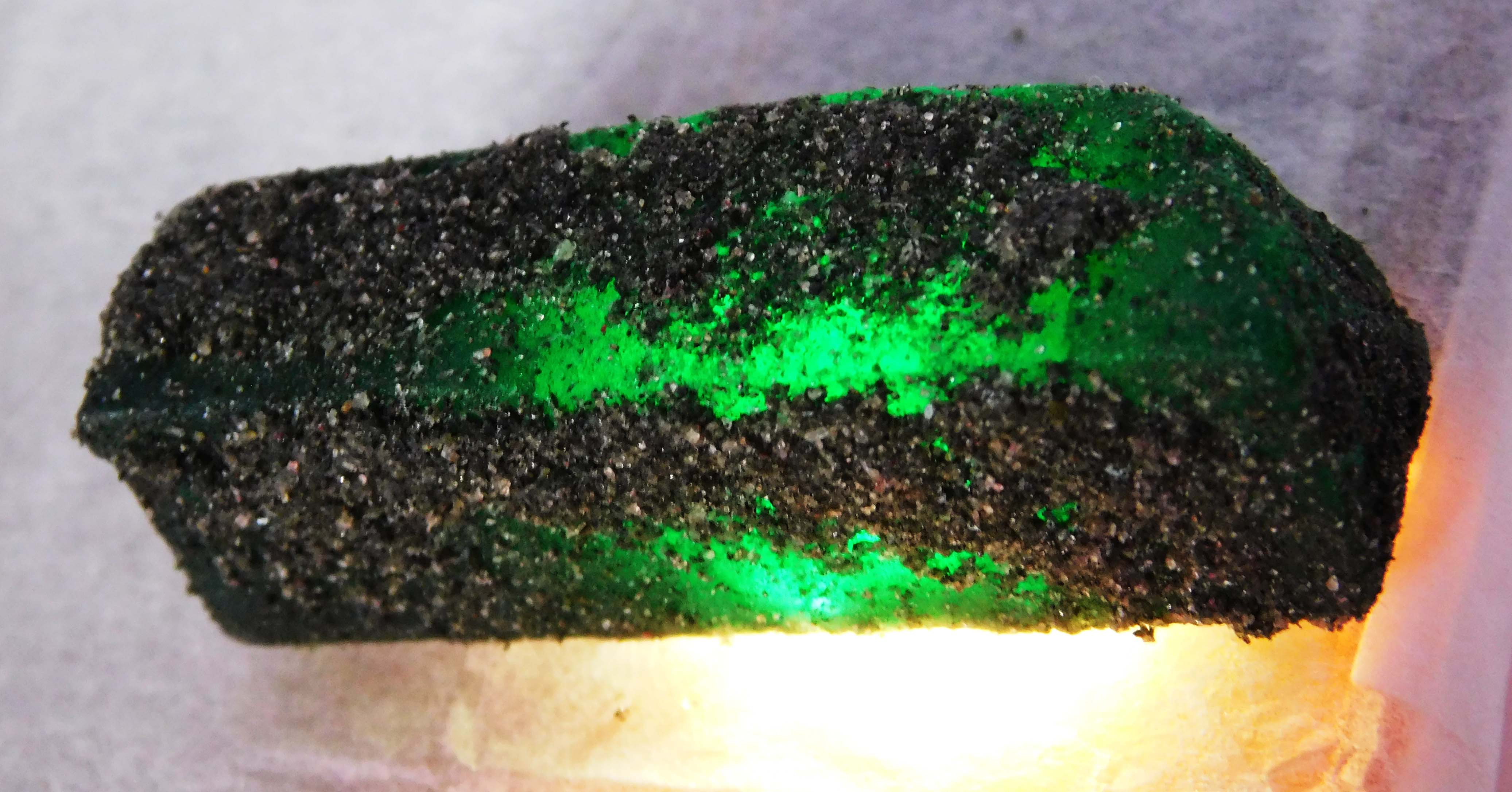 Sale Offer !! 222 Ct Certified Natural Healing Uncut Shape Earth Mined Colombian Rough Rare Found Rock-Green Emerald Rough beneficial for  the heart, lungs, and nervous system.