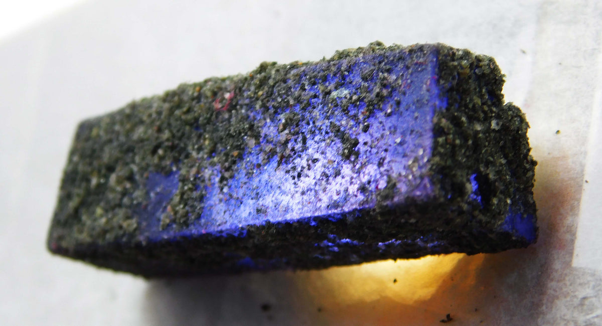 Natural Purple Sapphire 250 Carat Huge Rough Earth Mined Certified Blue Loose Gemstone | Excellent Quality Raw Rough | Free Delivery Free Gift -- Help to relieve stress and anxiety.