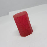 Amazing Offer On Ruby Rough | Free Delivery & Gift | 206.25 Carat Natural Red Rough UNCUT Ruby Certified Loose Gemstone