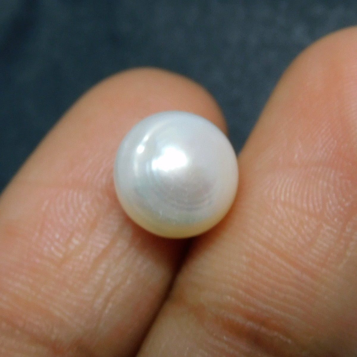 Akoya Pearls Natural Round Cut 4.05 Carat Pearl Loose Gemstone | Moon Planet June Birthstone | Birthday Ring | Bridesmaids Ring | Surprise Gift