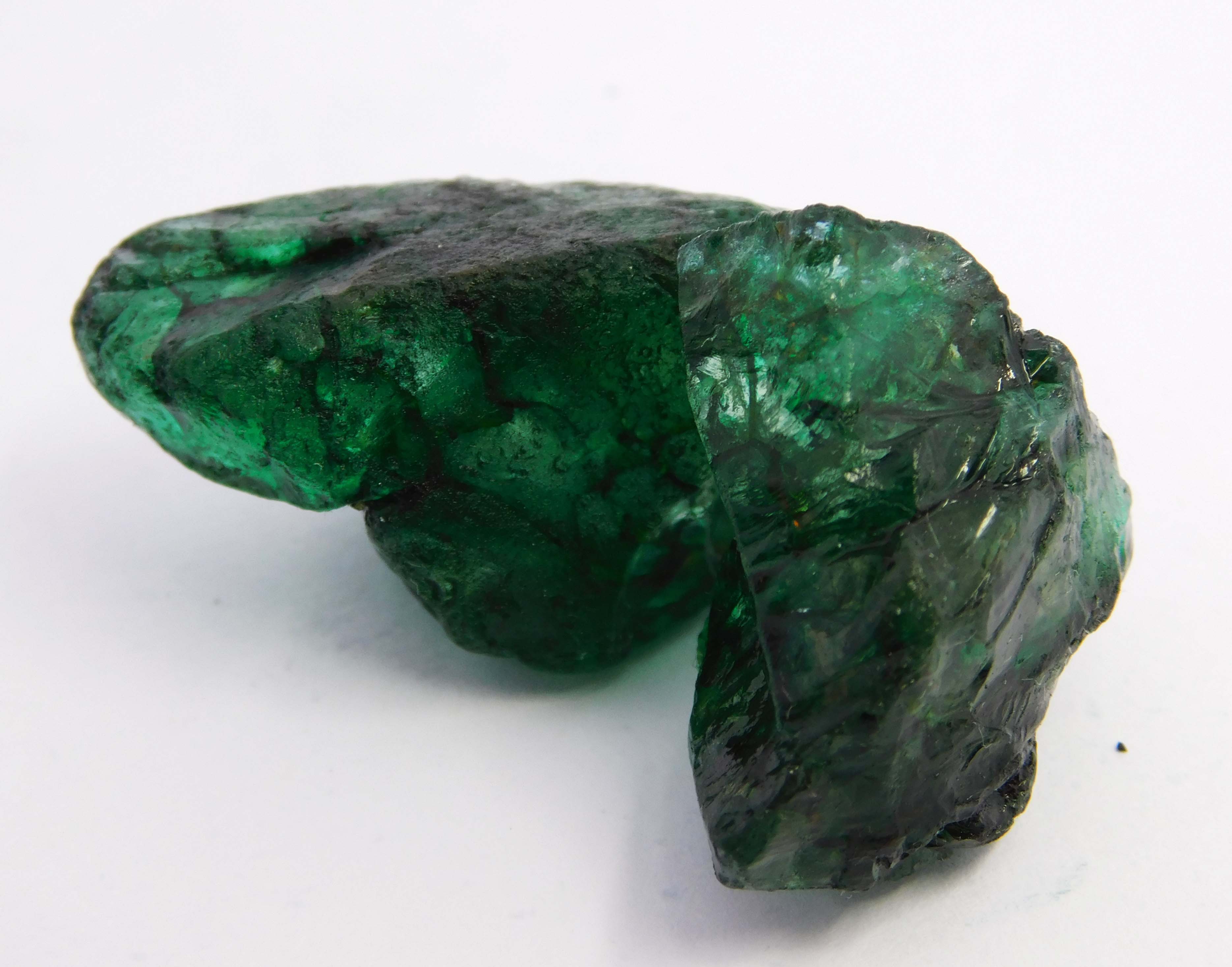 Premium Natural Green Emerald Rough Gemstone Row || 50-100 Ct Uncut Rough Loose Gemstone Best Use For Jewelry | Free Delivery and free gift