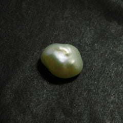 Precious Pearl 2.75 Carat Certified White SEA Pearl High Quality Gemstone , Cabochon Cut Pearl , Best For Gift & Jwelery Making | Free Shipping With Free Extra Gift | Beautiful Offer