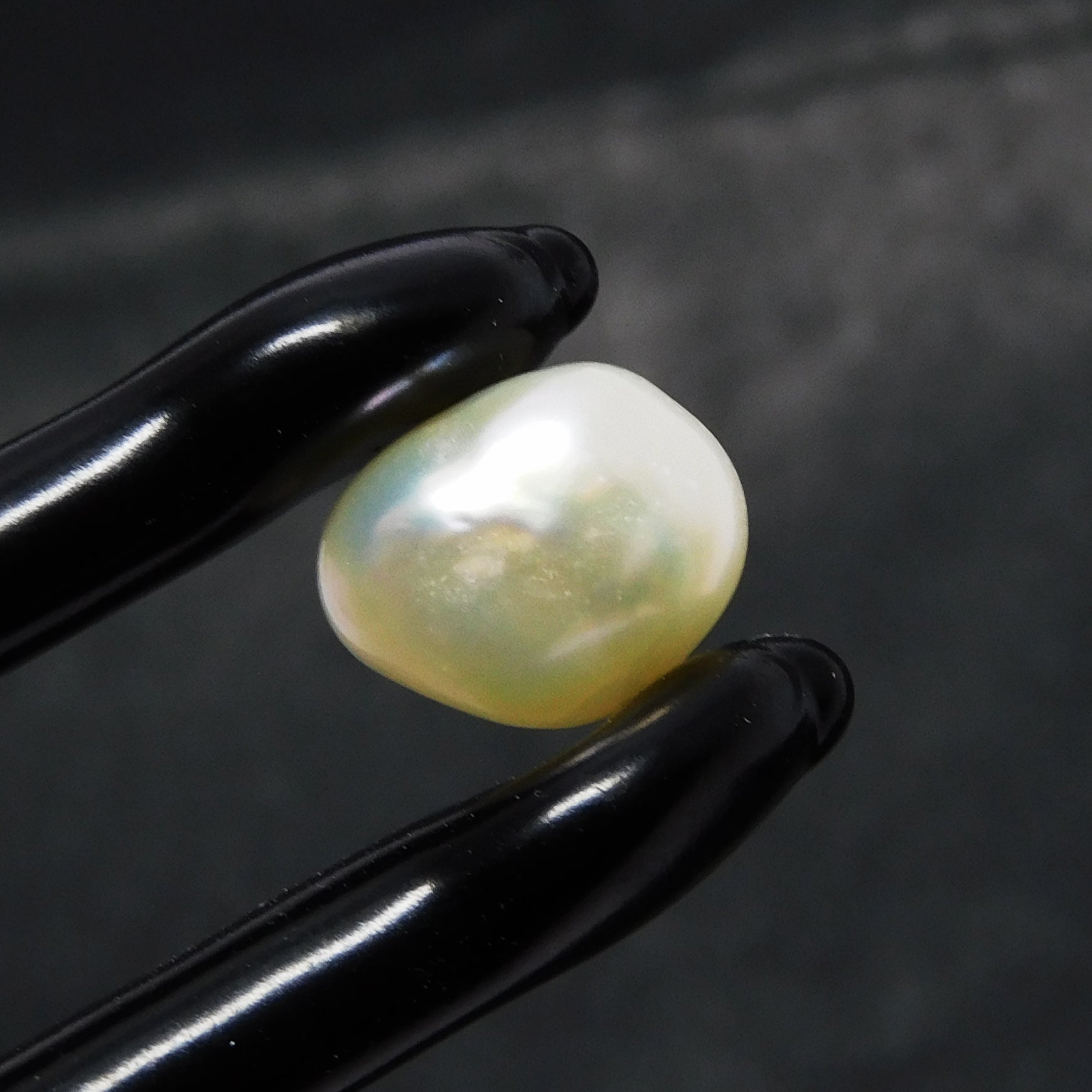 Precious Pearl 2.75 Carat Certified White SEA Pearl High Quality Gemstone , Cabochon Cut Pearl , Best For Gift & Jwelery Making | Free Shipping With Free Extra Gift | Beautiful Offer