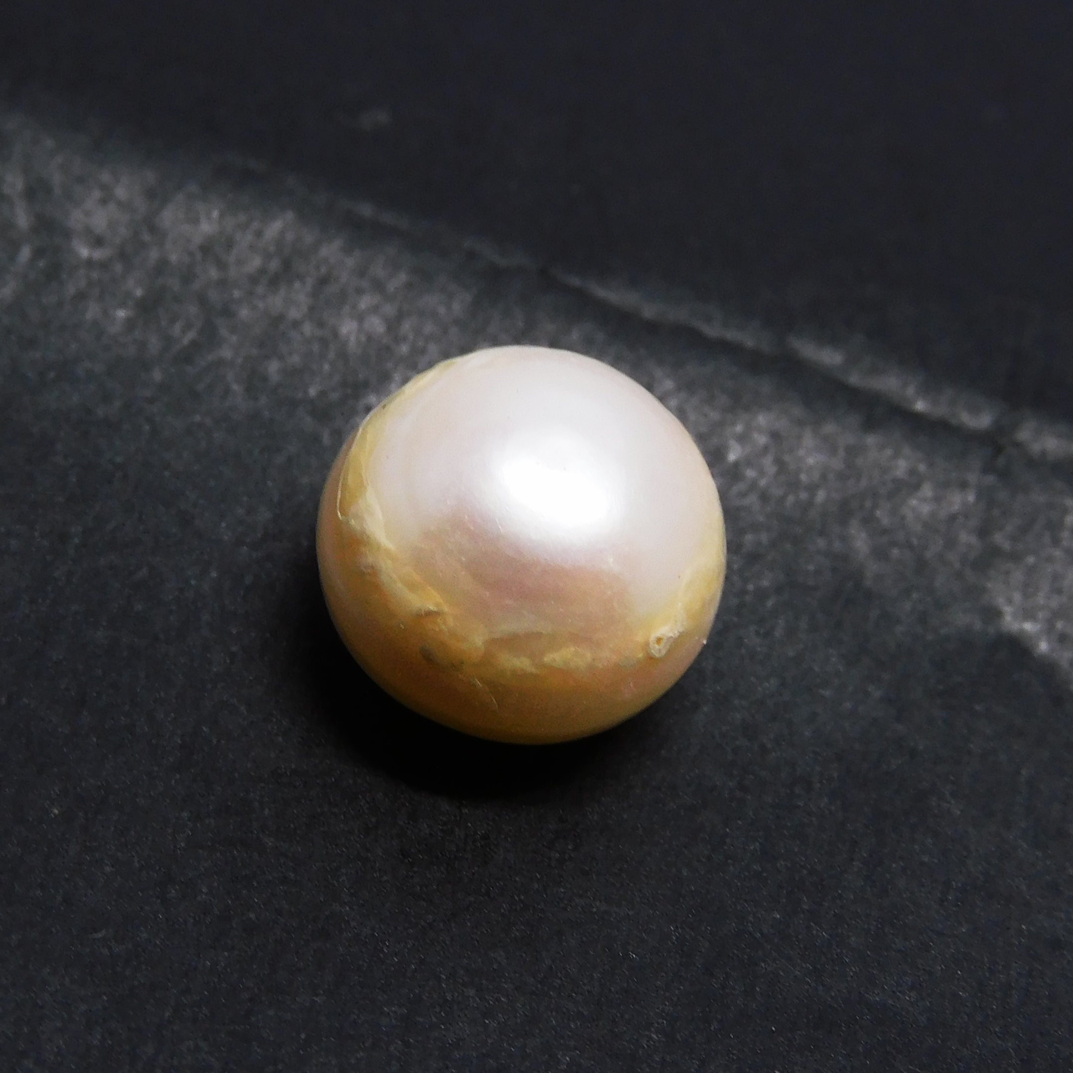 Most Dominating White Pearl !!! Natural White Pearl Gem 6.75 Carat Round Cut CERTIFIED Loose Gemstone , Simple Pearl Necklace , Gold Necklace ,Bridesmaid Gift ,Valentine's Gift