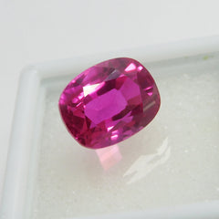 Natural Ruby Pink Certified 8.35 Carat Cushion Cut Loose Gemstone | Ring Size | Ruby Collection