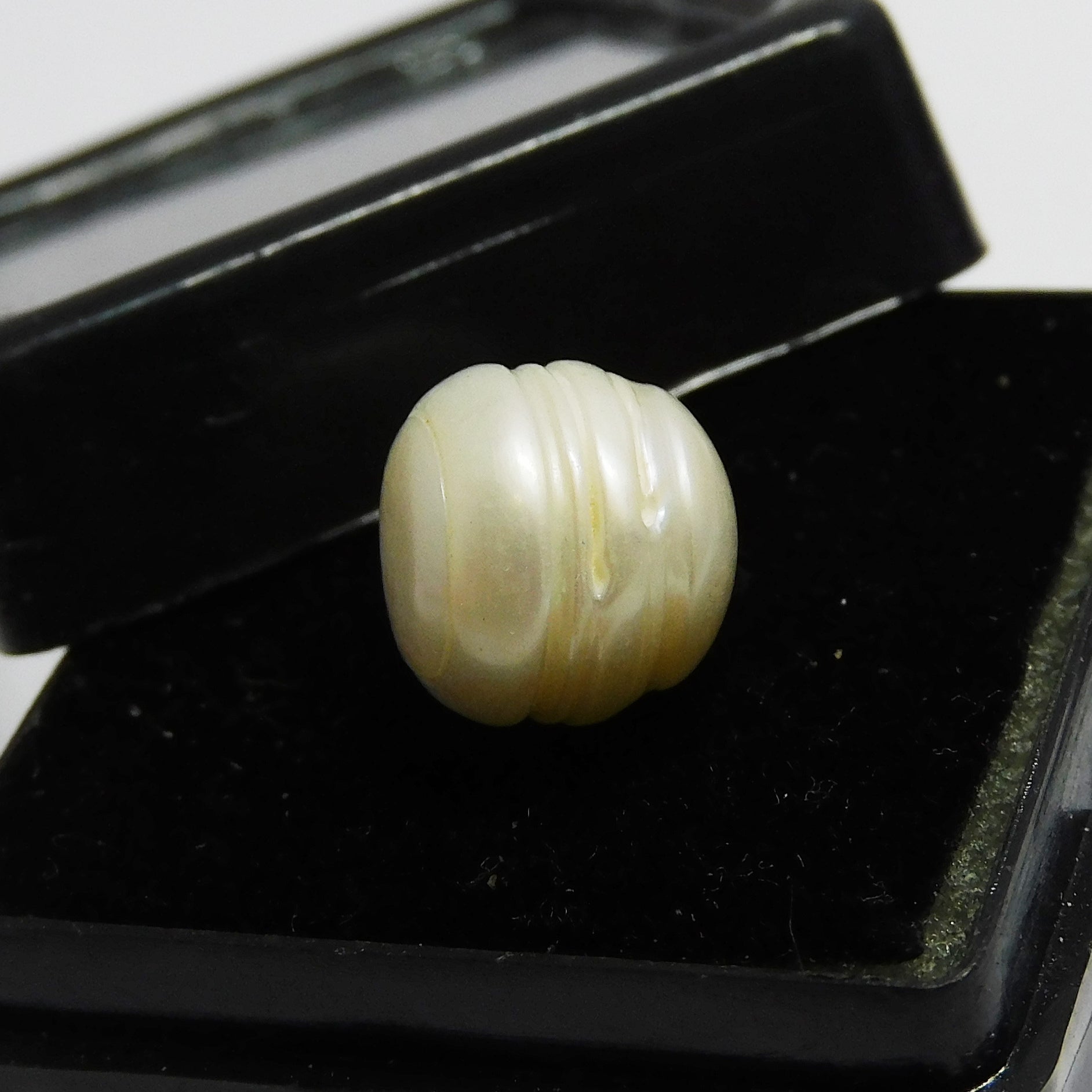 Natural Pearl Japanese Freshwater Pearl 5.60 Carat White Loose AA+ Pearl CERTIFIED Loose Gemstone | Free Delivery & Gift | Grab It | Bumper Offer