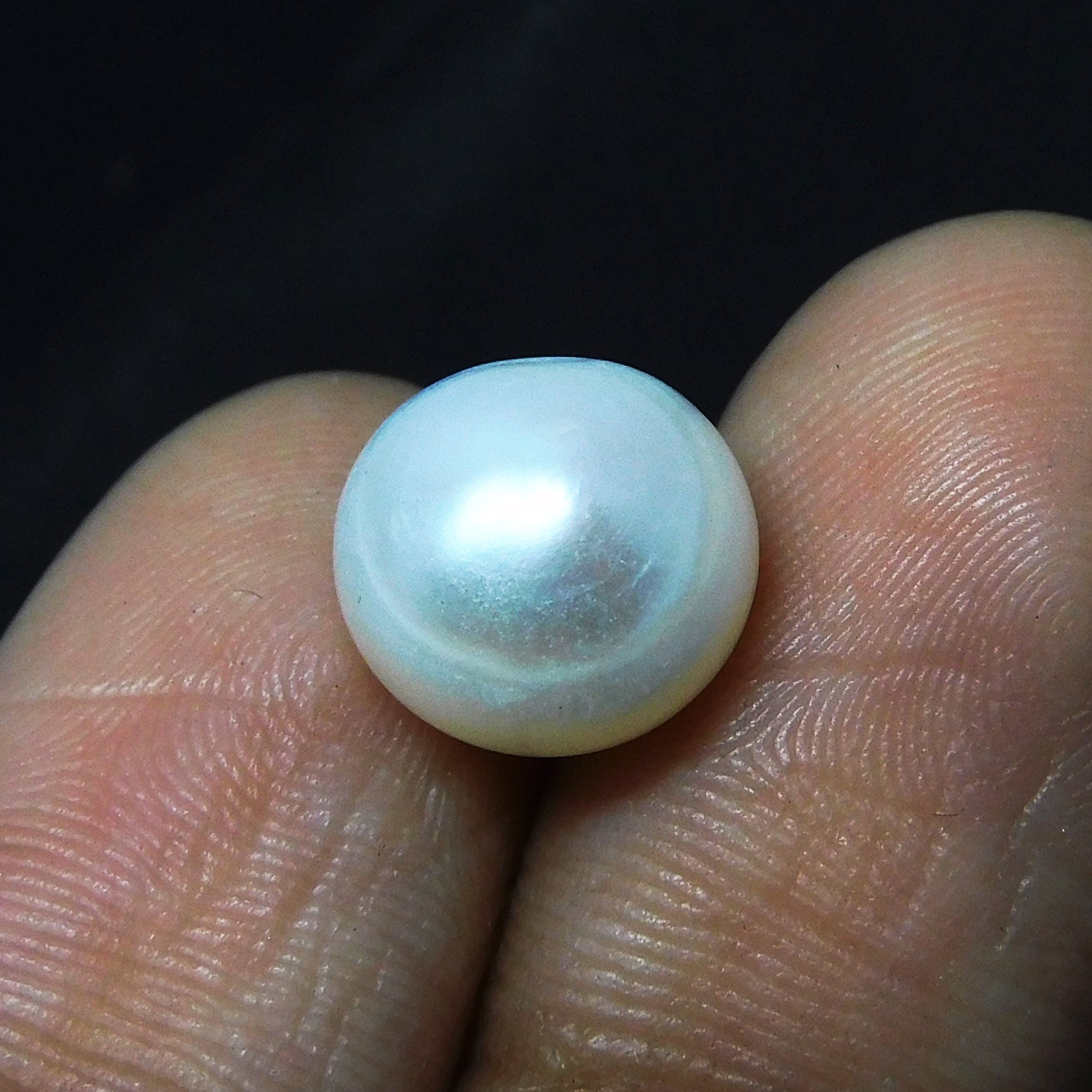 Jwelery Making White Pearl Set , 5.00 Carat Round Cut Natural Certified SEA Pearl Loose Gemstone , Engagement Rings , Pearl Ring , White Pearl