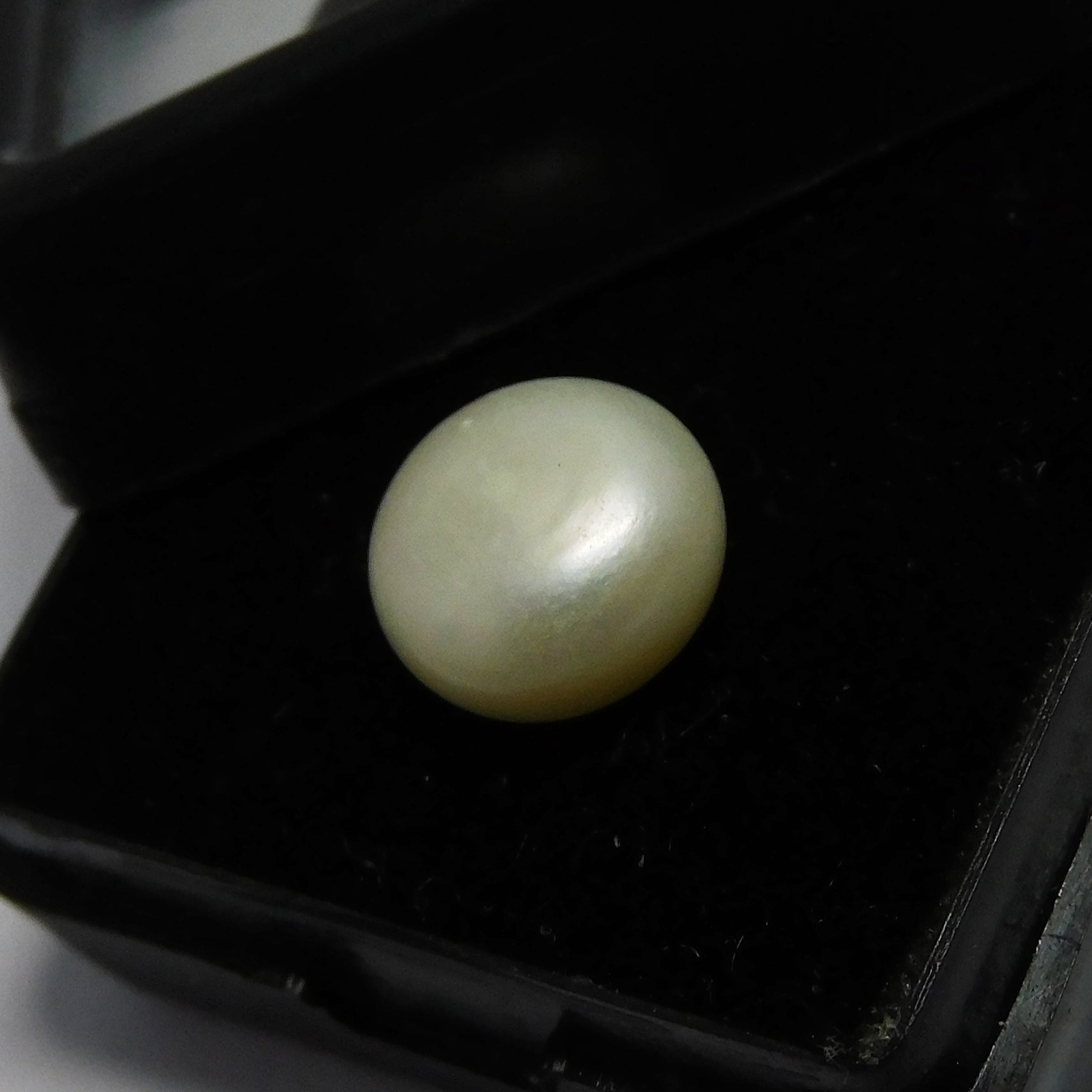 SEA Soft White Pearl 3.05 Carat SEA Pearl Natural Tahitian Pearls Certified Loose Gemstone | Free Shipping & Gift | Gift For Her/ Him