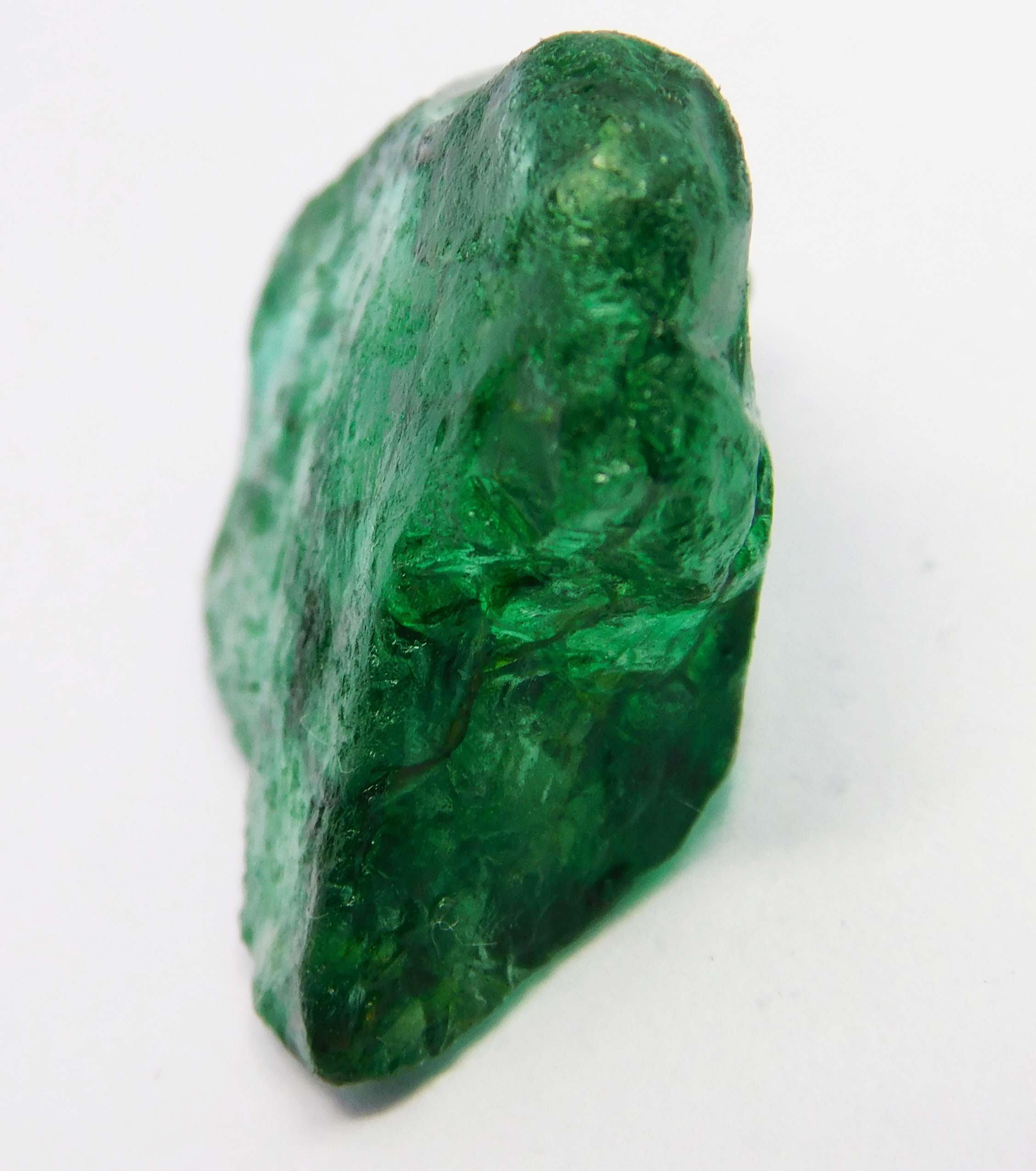 444 Colombian Green Emerald Rough Natural Emerald Chunk Uncut Stick Shape Emerald Gemstone Certified Emerald Rough Raw Emerald Rock