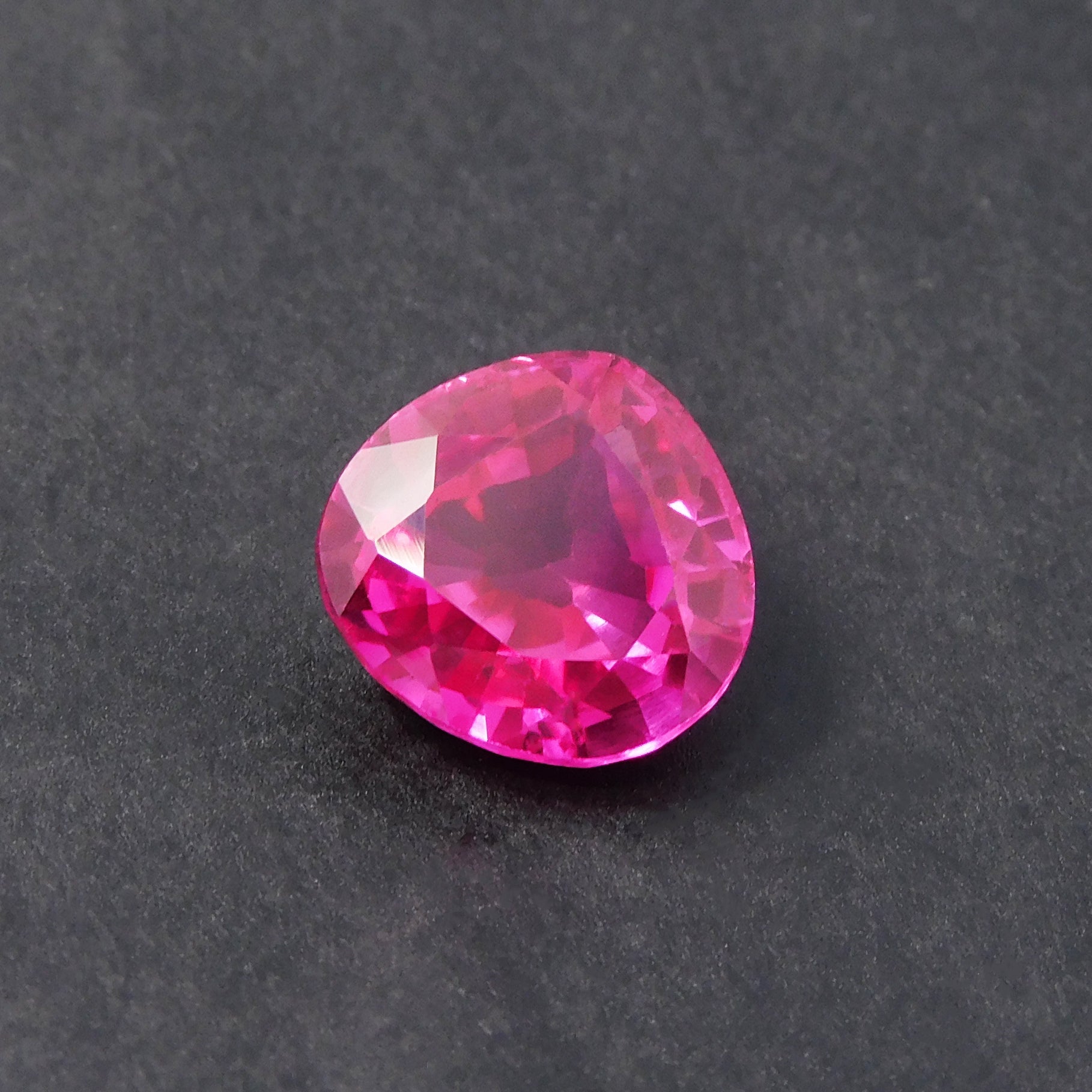 6.25 Carat Pear Cut Natural Pink Ruby Certified Loose Gemstone | Stunning Pinkies Ruby | A++ Quality