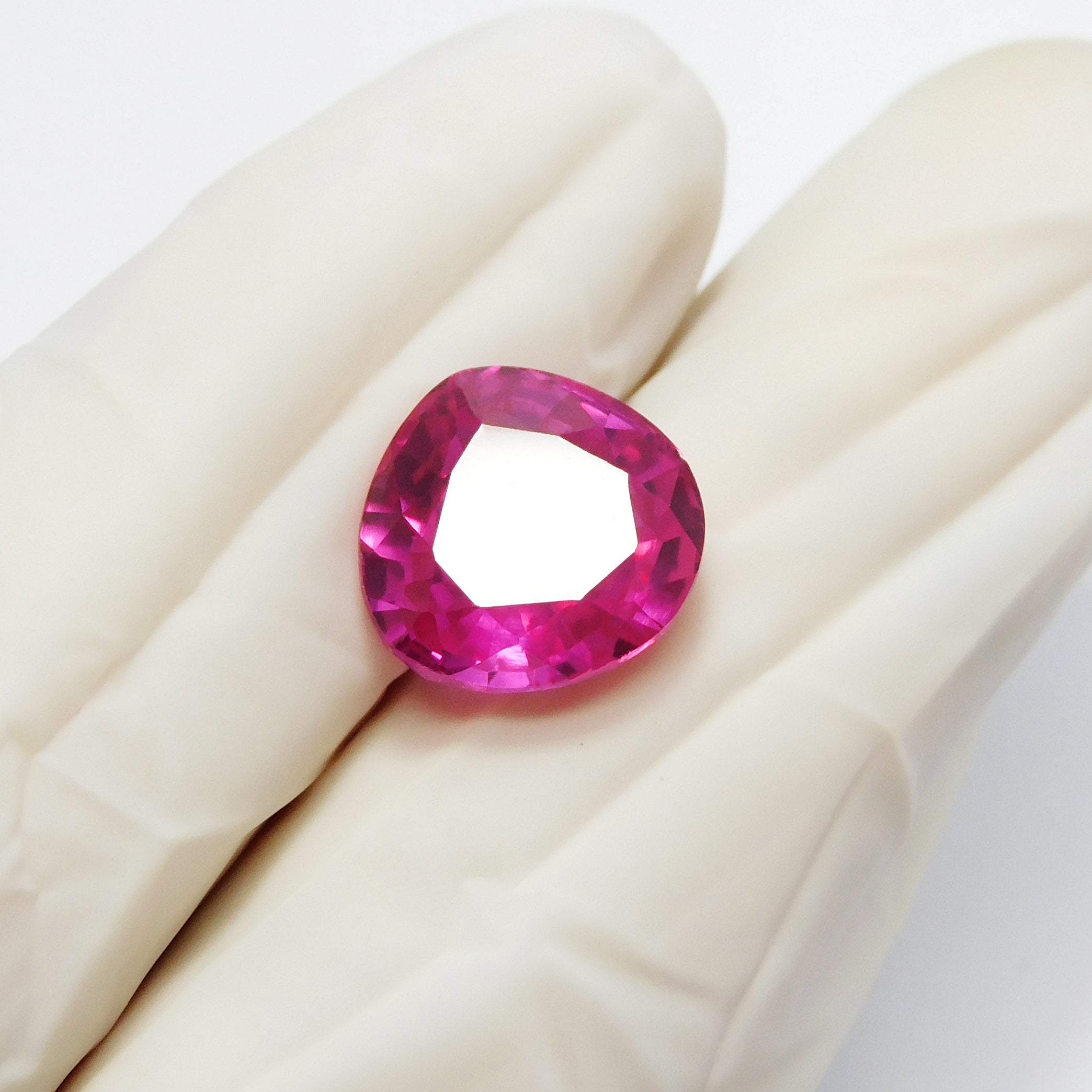 6.25 Carat Pear Cut Natural Pink Ruby Certified Loose Gemstone | Stunning Pinkies Ruby | A++ Quality