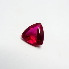 100% Free Shipping Free Gift !! 4.75 Carat Trillion Cut Natural Red Ruby Certified Loose Gemstone