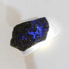 Natural Raw Rough 76.36 Carat CERTIFIED Loose Gemstone Tanzanite Blue Uncut Raw | Free Shipping & Gift | ON SALE