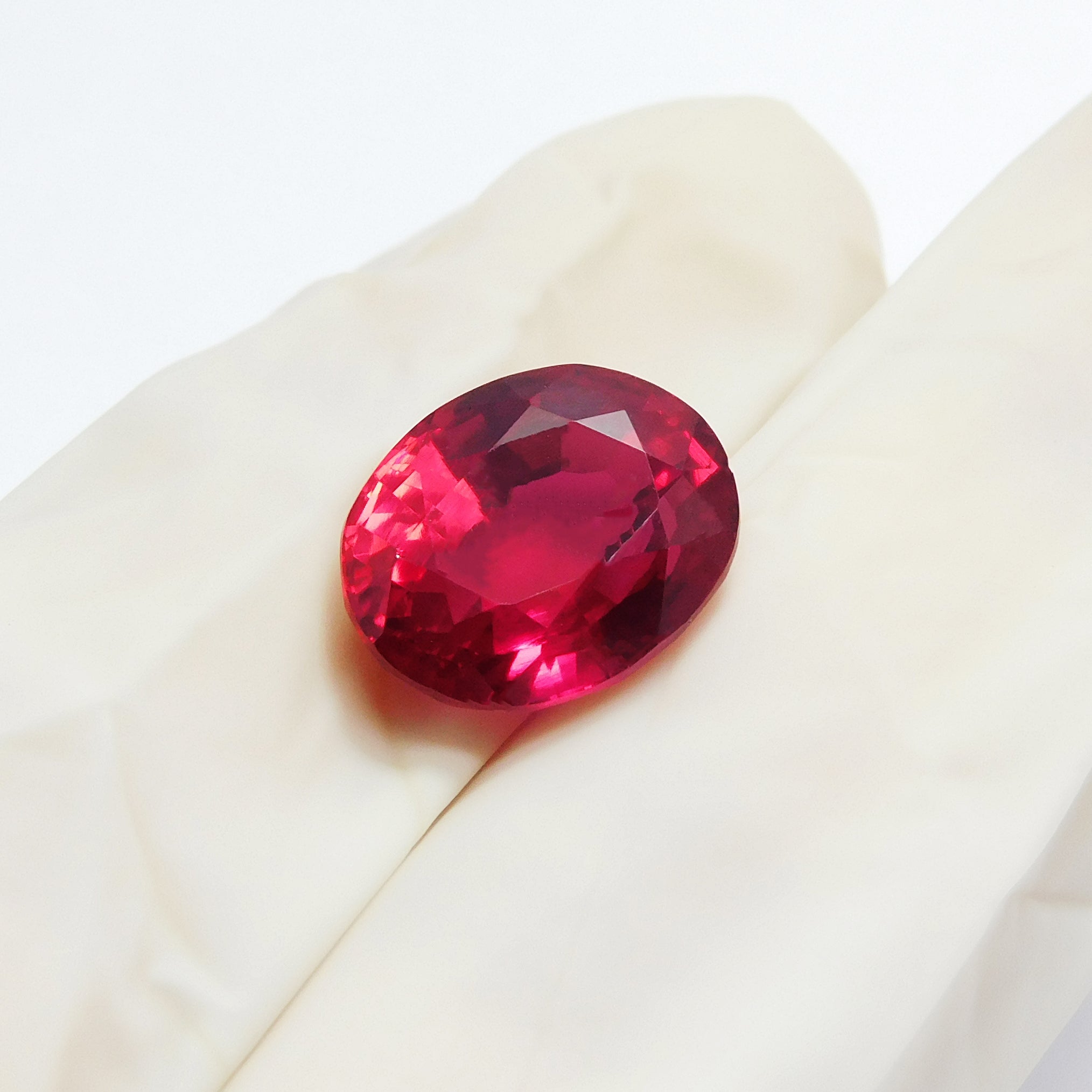 Red Gemstone !! 8.10 Carat Natural Oval Cut Pigeon Red Ruby Certified Loose Gemstone | ON SALE