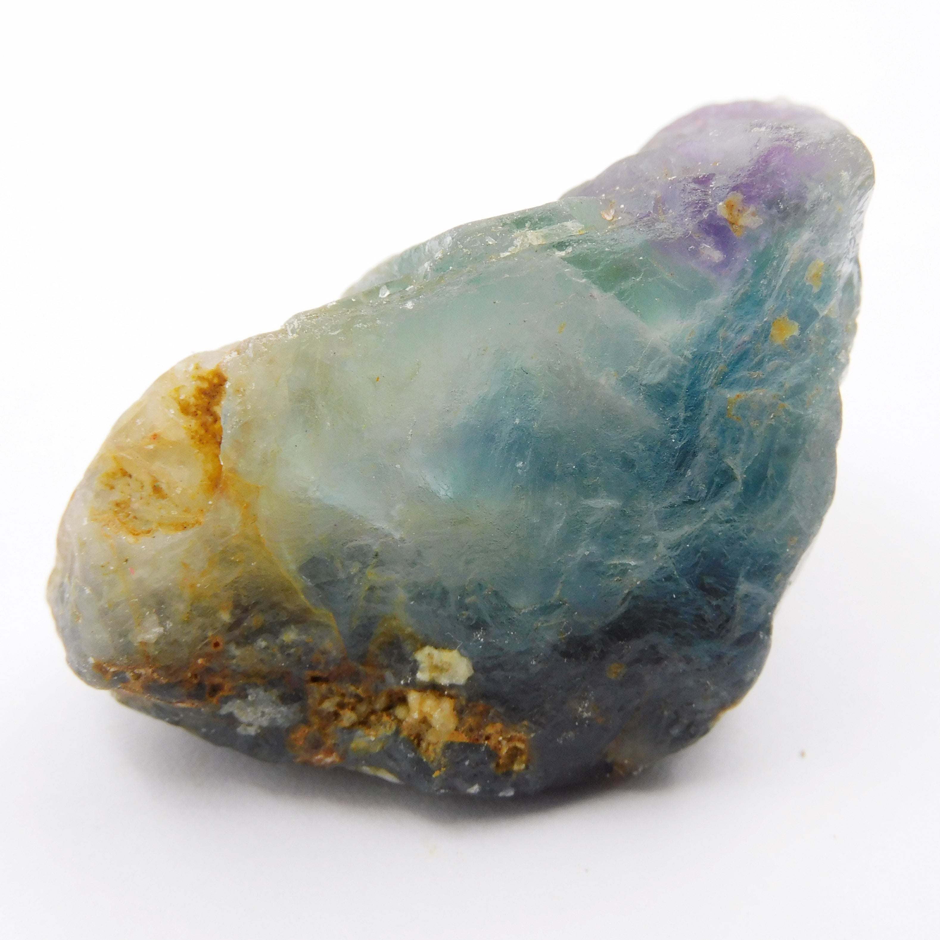 Earth Mined Rough 370.40 Carat Natural Multi Color Fluorite Certified Natural Raw Rough Loose Gemstone | Free Delivery Free Gift