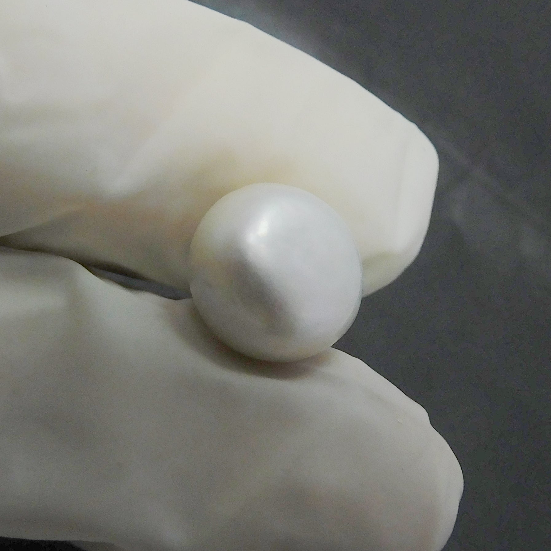 Natural Pacific Sea Pearl 6.35 Carat CERTIFIED Loose Gemstone White Mabe South | Free Delivery Free Gift | On Price | Best Seller