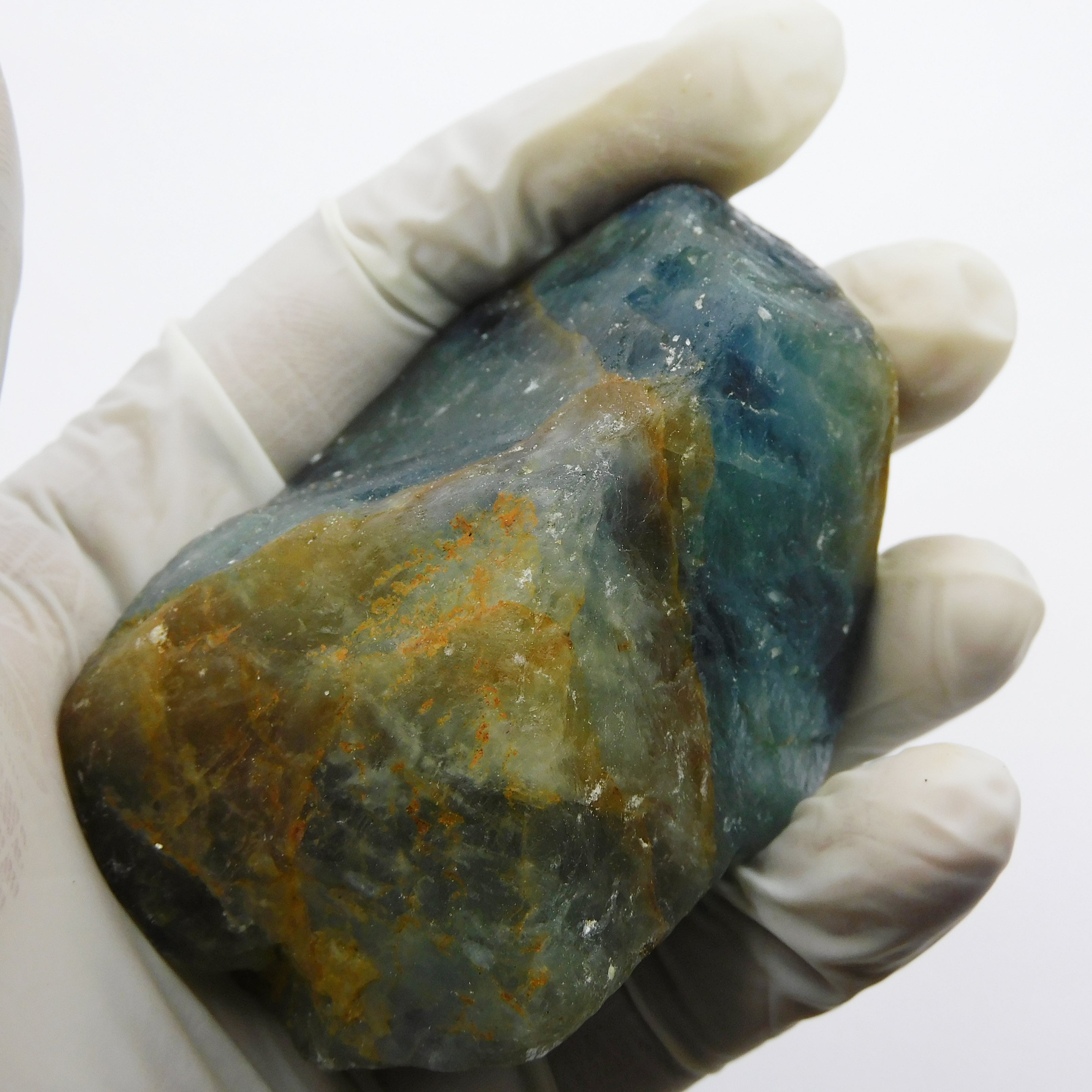 Multi Color Fluorite Raw Rough Form Brazil, 1510.6 Carat Fluorite Raw Rough Certified Loose Gemstone