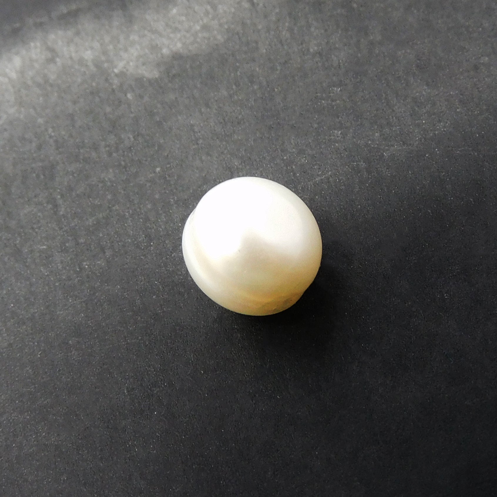 Cultured Pearls , Best For Astrological Significance 3.35 Carat Natural White SEA Pearl Certified Loose Gemstone | Best For Jwelery Making | Excellent Cut