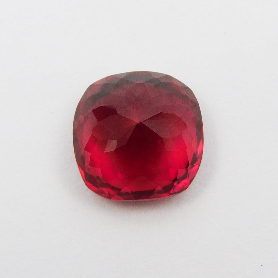 Best Offer !! 10.23 Carat Square Cushion Shape Natural Ruby Red Color Gemstone From Mozambique Certified Loose Gemstone Free Delivery Free Gift